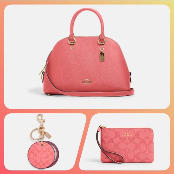 Coach Handbags - New Coach Katy Satchel/Wristlet